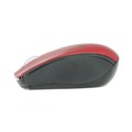  | Innovera IVR62204 2.4 GHz Frequency 30 ft. Wireless Range Left/Right Hand Use Mini Wireless Optical Mouse - Red/Black image number 3