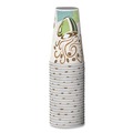 Cups and Lids | Dixie 5338S160CH PerfecTouch 8 oz. Paper Hot/Cold Cups - Coffee Haze Design (160/Pack) image number 1
