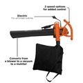 Winter Sales Event! Save up to 55%! | Black & Decker BV3100 12 Amp Up to 210 MPH 3-in-1 Electric Corded Leaf Blower/Vacuum/Mulcher image number 8