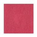 Cleaning Cloths | Boardwalk BWK4019RED 19 in. Diameter Buffing Floor Pads - Red (5/Carton) image number 5