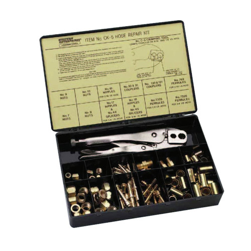 Repair Kits and Parts | Western Enterprises CK-28 Mini Hose Repair Kit with Plastic Case image number 0