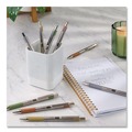 Pens | Zebra 27254 F-301 Signature Series Earthy Tones Fine 0.7 mm. Retractable Ballpoint Pen - Black Ink/Sandstone Barrel (4/Pack) image number 5