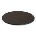  | Alera ALETTRD36EW 35.5 in. Diameter Round Reversible Laminate Table Top - Espresso/Walnut image number 2