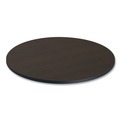 Office Jansan | Alera ALETTRD36EW 35.5 in. Diameter Round Reversible Laminate Table Top - Espresso/Walnut image number 2