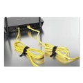 Office & Office Supplies | Velcro 94257 ONE-WRAP 0.5 in. x 15 in. Pre-Cut Thin Ties - Black/Gray (30/Pack) image number 4