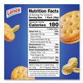 Food Service | Dolcetto OFXSN40654 1.25 oz. Packet Toasty Crackers - Peanut Butter (24/Box) image number 3