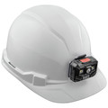 Klein Tools 60107RL Non-Vented Cap Style Hard Hat with Rechargeable Headlamp - White image number 2