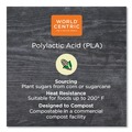 Cups and Lids | World Centric CPCS10 10 oz PLA Plastic Cold Cups - Clear (1000/Carton) image number 2