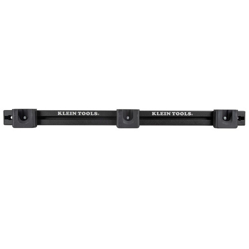 Tool Storage Accessories | Klein Tools 55921 Tradesman Pro 24 in. x 2 in. x 1.5 in. Modular Wall Rack - Black image number 0