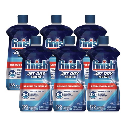 Cleaning & Janitorial Supplies | FINISH 51700-78826 16 oz. Bottle Jet-Dry Rinse Agent (6/Carton) image number 0