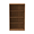  | Alera ALEVA635632WA Valencia Series 31.75 in. x 14 in. x 54.88 in. 4 Shelves Bookcase - Modern Walnut image number 1