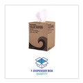 Cleaning & Janitorial Supplies | Boardwalk BWK-V040CGW 10 in. x 12 in. Centerpull DRC Wipers - White (200/Carton) image number 5