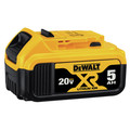 Batteries | Dewalt DCB205 (1) 20V MAX XR Premium 5 Ah Lithium-Ion Battery image number 1