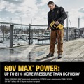 Pressure Washers | Factory Reconditioned Dewalt DCPW1000BR 60V MAX Lithium-Ion 2-Speed Cordless Power Cleaner (Tool Only) image number 5