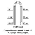 Finish Nailers | Freeman PFS105 Freeman 10g Fencing Stapler image number 5