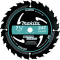Circular Saw Accessories | Makita A-94530-10 7-1/4 in. 24T Carbide-Tipped Ultra-Coated Framing Saw Blades (10-Pack) image number 2