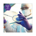 Disposable Gloves | Ansell 55083 6 mil Thick 9.5 in. Long Powder-Free PURPLE NITRILE Exam Gloves - Large, Purple (100/Box) image number 4