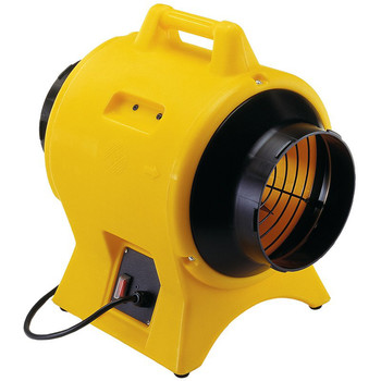 Americ VAF1500A 115V 1-Phase 8 in. Diameter Light Industrial Confined Space Ventilator