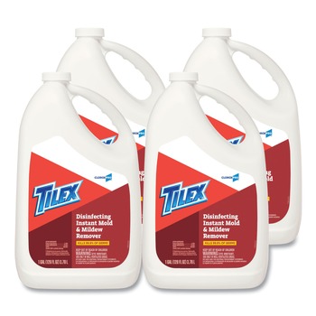Tilex 35605 128 oz. Disinfects Instant Mold and Mildew Remover Refill (4/Carton)