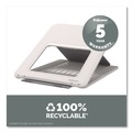 Office Jansan | Fellowes Mfg Co. 100098501 9.25 in. x 10.55 in. x 0.55 in. to 8 in. Supports Up to 8.8 lbs. Breyta Laptop Stand - White image number 6