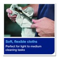 Cleaning Cloths | Tork 520350 1-Ply 12.6 in. x 15.16 in. Industrial Cleaning Cloths - Gray (55/Carton) image number 9