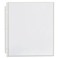 Office Jansan | Universal UNV21128 Heavy Gauge Top-Load Poly Sheet Protectors - Clear (50/Pack) image number 2