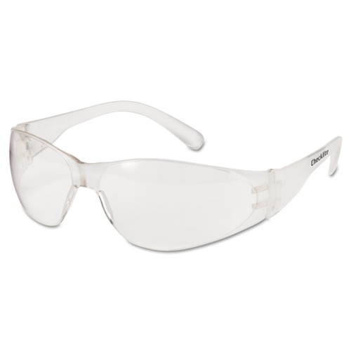 Eye Protection | MCR Safety CL010 Checklite Safety Glasses - Clear Frame/Lens (12/Box) image number 0