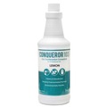 Cleaning & Janitorial Supplies | Fresh Products 103Q-F-000I012M-22 32 oz. Conqueror 103 Odor Counteractant Concentrate - Lemon (12/Carton) image number 0