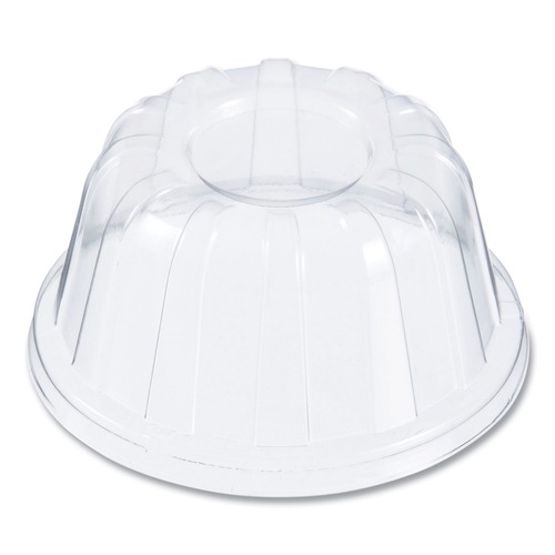 Cups and Lids | Dart 20HDLC D-T 5 - 32 oz. Sundae/Cold Cup Lids - Clear (1000/Carton) image number 0