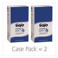 Cleaning & Janitorial Supplies | GOJO Industries 7530-02 5000 mL Refill Bag SHOWER UP Soap and Shampoo - Clean (2/Carton) image number 5