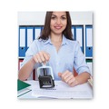 Bulk Savings Pricing 2 | COSCO 2000PLUS 011032 Model S 360 1.75 in. x 1 in. "Faxed" Self-Inking 2-Color Message Dater - Blue/Red image number 3
