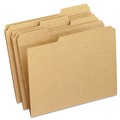  | Pendaflex RK152 1/3 Dark Kraft File Folders With Double-Ply Top, 1/3-Cut Tabs, Letter Size, Kraft, 100/box image number 0