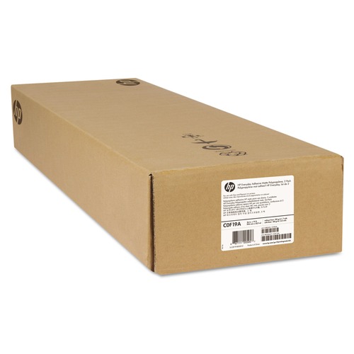  | HP C0F19A Everyday 36 in. x 75 ft. Adhesive Polypropylene Poster Rolls - Matte White (2-Rolls/Pack) image number 0