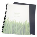 Bulk Savings Pricing 2 | GBC 25818 11 in. x 8.5 in. Unpunched 100 Percent Recycled Poly Binding Cover - Black (25/Pack) image number 5