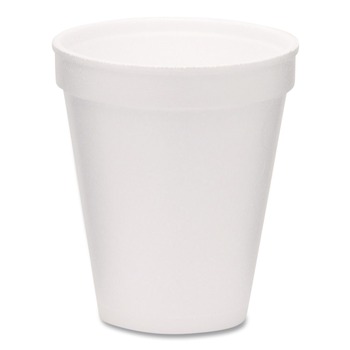 WinCup 8 oz Foam Drink Cups - White (1000/Carton)