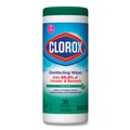 Hand Wipes | Clorox 01593 Disinfecting Wipes, 7 X 8, Fresh Scent, 35/canister image number 0