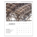Calendars & Planners | House of Doolittle 315 14 in. x 11 in. 12-Month (Jan-Dec 2026) 100 Percent Recycled Abstract Architecture Wall Calendar - White Sheets image number 3