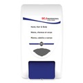 Cleaning & Janitorial Supplies | SC Johnson SHW2LDP 6.4 in. x 5.7 in. x 11.5 in. 2 L Cleanse Hand, Hair and Body Dispenser - White/Blue (8/Carton) image number 0