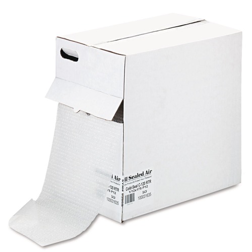 Packaging Materials | Sealed Air 100031635 0.19 in. Thick 12 in. x 175 ft. Self-Clinging Air-Cushioned Bubble Wrap (1/Carton) image number 0