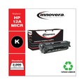 Ink & Toner | Innovera IVR2612MICR Remanufactured 2000-Page Yield MICR Toner for 12AM (Q2612AM) - Black image number 1