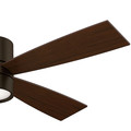 Ceiling Fans | Casablanca 59069 Bullet 54 in. Contemporary Brushed Cocoa Burnt Walnut Indoor Ceiling Fan image number 3