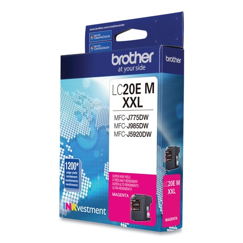 Brother INKvestment 1,200 Page-Yield Super High-Yield Ink - Magenta