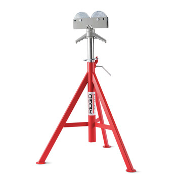 Ridgid RJ-99 12 in. Capacity Roller Head High Pipe Stand