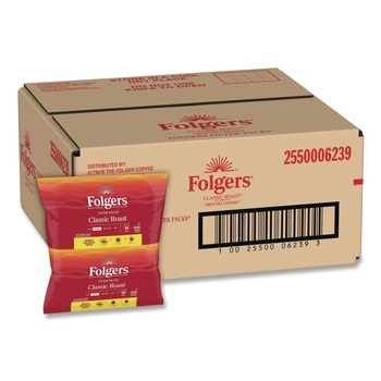 Folgers 2550006239 0.9 oz. Classic Roast Coffee Filter Packs (40/Carton)