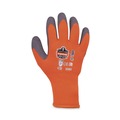 Work Gloves | Ergodyne 17623 ProFlex 7401 Coated Lightweight Winter Gloves - Medium Orange (1-Pair) image number 8