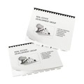 Office Jansan | Avery 11516 Print-On 11 in. x 8.5 in. 5-Tab Customizable Unpunched Dividers - White (5/Pack) image number 1