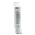 Food Service | Boardwalk BWKDW10HCUPPK 10 oz Double-Walled Paper Hot Cups - White (25/Pack) image number 2