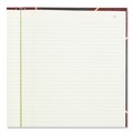 Office Jansan | National 56231 Texthide 10.38 in. x 8.38 in. Sheets Eye-Ease Record Book - Black/Burgundy/Gold Cover image number 3