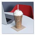 Cutlery | Boardwalk BWKJSTW775S24 7.75 in. Wrapped Jumbo Plastic Straws - White/Red Stripe (400/Pack, 25 Packs/Carton) image number 6