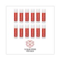 Office Jansan | Universal UNV76752 1.3 oz. Applies and Dries Clear Glue Sticks (12/Pack) image number 2